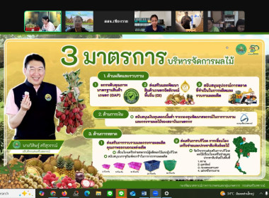 เข้าร่วมประชุมชี้แจงโครงการสนับสนุนการกระจายผลไม้เพื่อยกระดับราคาของสถาบันเกษตรกร ปี 2568 ... พารามิเตอร์รูปภาพ 5